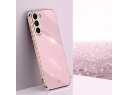 Capa Para Samsung Galaxy S23+ 5g Xinli Straight Edge 6d Electroplate Tpu