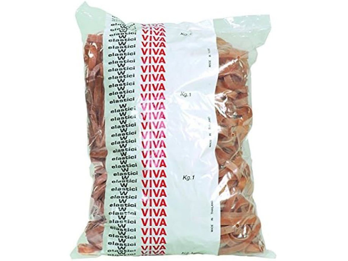 Elásticos de Borracha Natural VIVA G5 X 080 B Marrom