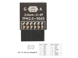 1xpara El Módulo Tpm Gigabyte Gc-tpm2.0_s 2.0 Uc, Plataforma Tpm