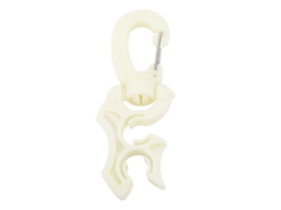 Omni-porta Manguera De Buceo Clip De Encaje Pp Doble Porta Manguera Bcd Para Snorkel Y Buceo