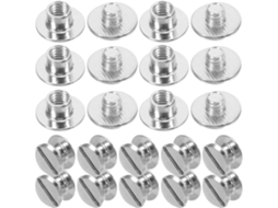 Kit de 200 Rebites Gatuida Metálicos para Encordoamento, Chicago Rebites para Álbuns de Fotos, Decoração, Parafusos E