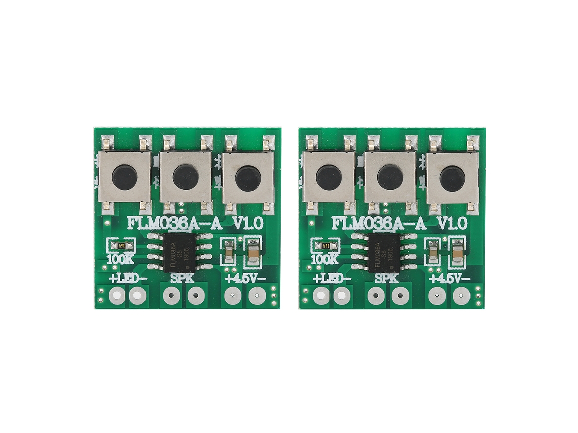2 Unidades de Módulo Diy com 36 Chips Musicais e Volume Ajustável para Campainha Inteligente, Brinquedo Musical com CHABERLU