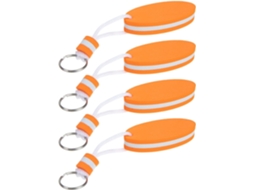 Chaveiro Flutuante Oval Em Eva Impermeável Para Esportes Aquáticos E Decoração.