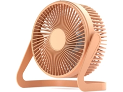 Ventilador Preto com 2 Velocidades Ajustáveis