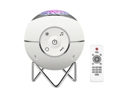 Projetor de luz estrela Wi-Fi com Bluetooth, controle remoto e timer | S/MARCA