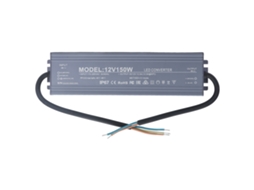 Adaptador Transformador de Alimentação Led Impermeável Ip67 Entrada Ac170‑265v Saída 12v 12.5a S/MARCA