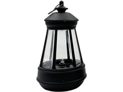 Luminária Noturna Solar De Plástico À Prova D'água Para Jardim.