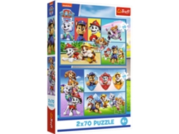 Puzzle 2x70 Regras Da Patrulha Pata Trefl 34441 Trefl Puzzle