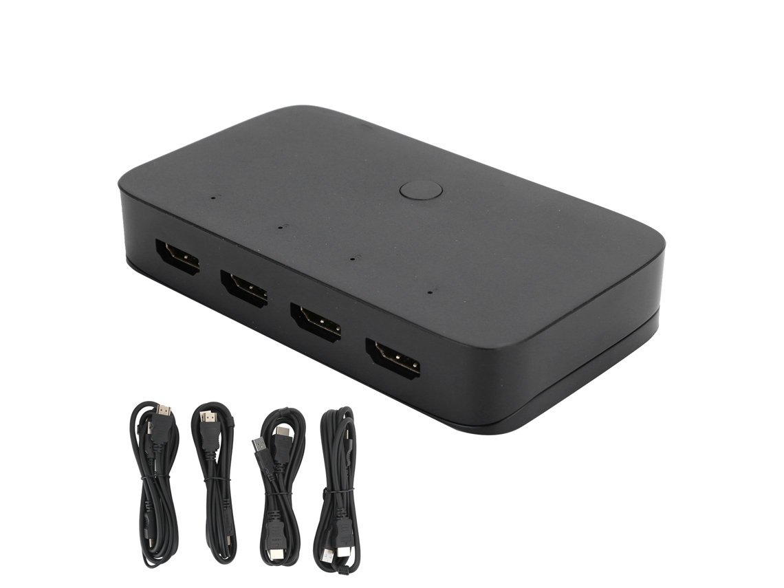Switch Kvm 4 em 1 4k Hd LAXISCREED