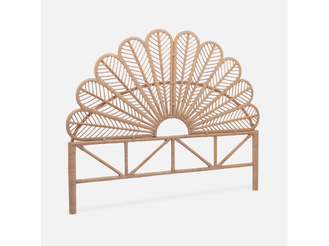 Cabeceira Para Cama De Vime Natural