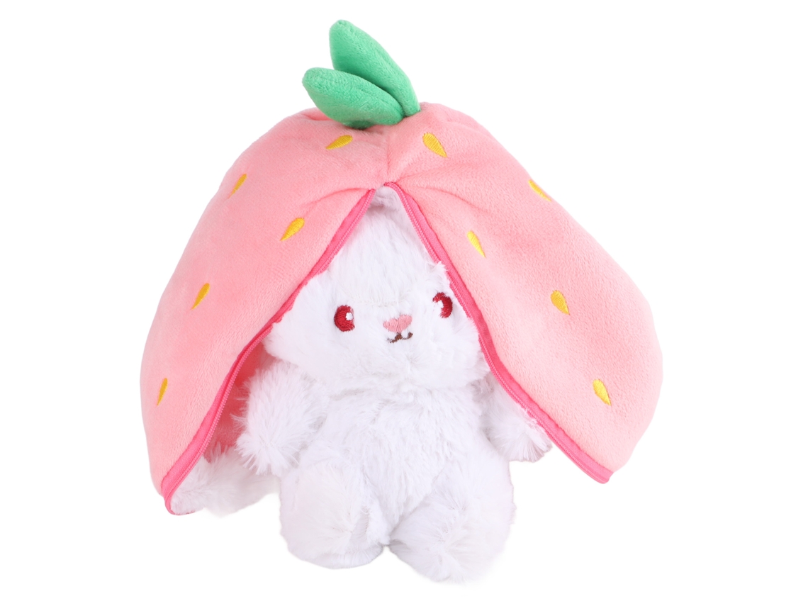 Mali boneco de Pelúcia Cartoon Adorável Macio para Crianças Travesseiro Dormir Morango 18cm