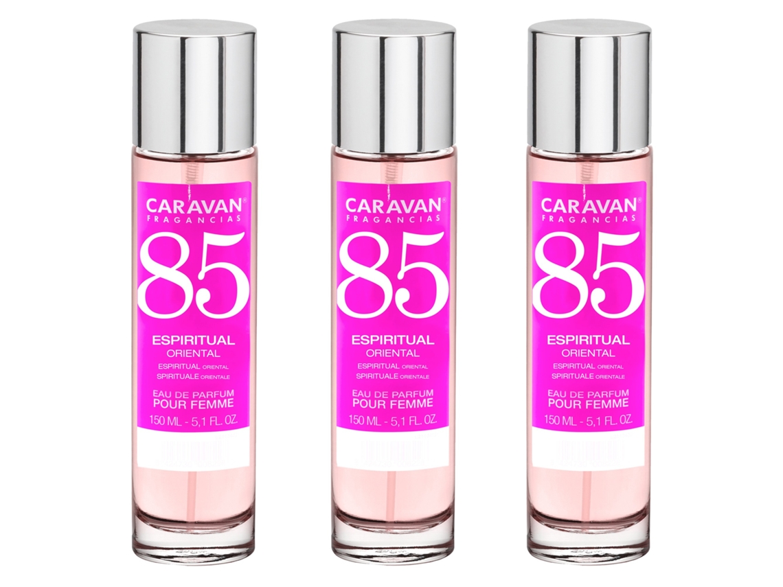 3X CARAVAN Perfume de Mulher Nº85 150Ml