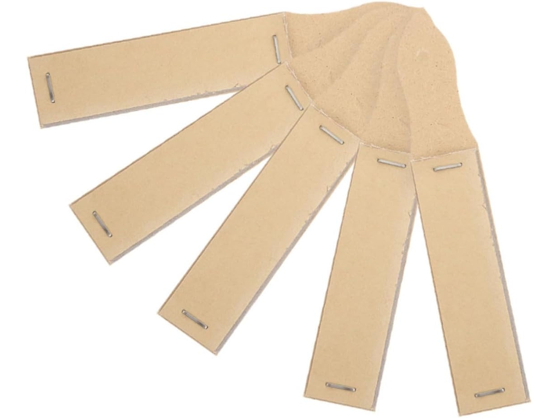 Set Of 5 Lixa Peças Para Lápis Desenho Com Grão Fino Manutenção