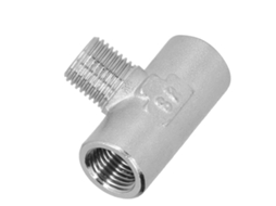 Válvula De Suporte Trifásica Aço Inox Rosca Acessório Compressor De Ar Fitting