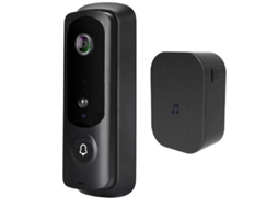 Nova campainha de vídeo sem fio Tuya Smart App Wi-Fi com monitoramento remoto, interfone de vídeo Slowmoose