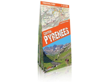 Livro terraQuest Trekking Map Pyrenees Central Part de Praca Zbiorowa (Francês)