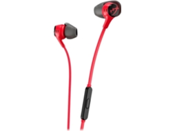 (vermelho) Fone De Ouvido Para Jogos Com Microfone, Áudio Imersivo, Design Intra-auricular Com Fio.