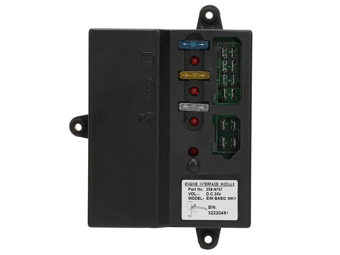 Módulo Interface Eim258-9755 Placa Controle Velocidade Motor 24v Governador De Motor