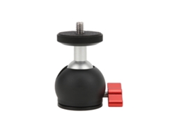 Yelangu Mini Tripé Metálico 360° Cabeça Esférica Universal Com Furo De Rosca De 1/4 Polegada Para Câmera