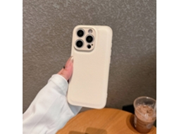 Capa Para Iphone 17 Air Branca Com Design Simples