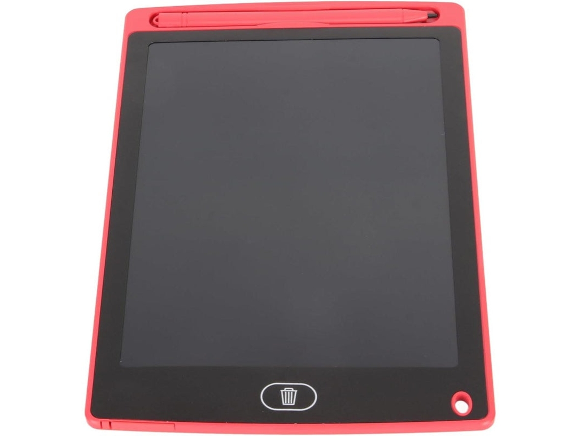 Tablet de Escrita 8,5 Polegadas Werkgroup, Novo, Gráfico para Crianças para Desenho e Escrita, Quadro Gráfico, Envio 24h (vermelho)