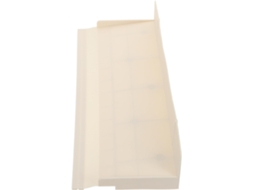 Protetor De Pia Silicone Bege Com Ventosas, Fácil De Limpar E Tamanho 45x16x7cm Para Operações Na Cozinha Lavagem Louça