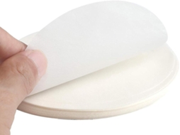 Sacos de papel Lurelia, 500 unidades, 13 cm, antiaderentes, para alimentos e lanches.
