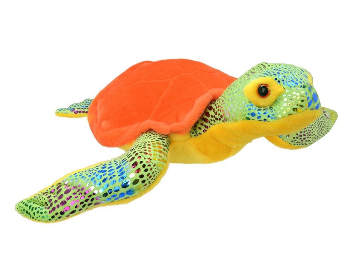 Peluche WILD PLANET Tartaruga Marinha (30 x 36 x 10 cm - Poliéster)