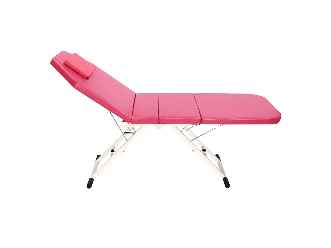 Cama de Massagem, Design Dobrável, Alta Capacidade de Peso, Rosa OEM