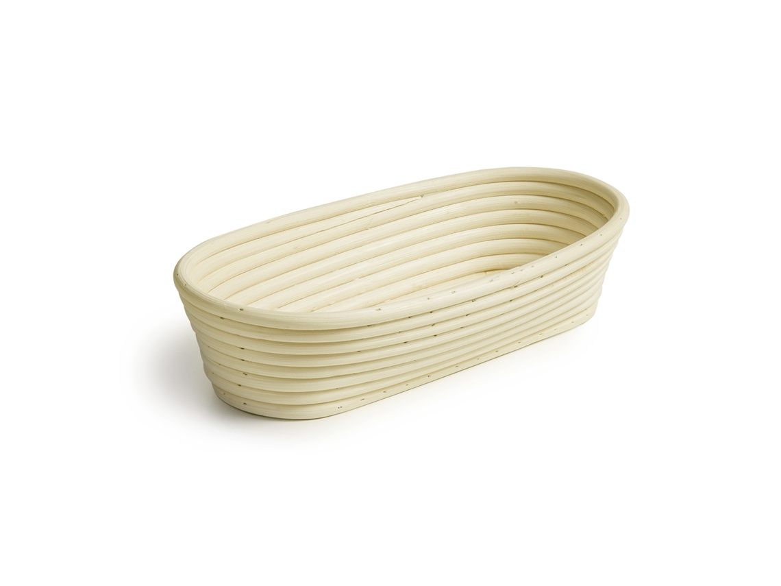 Forma Oval para Pão Banneton 27X13 Cm IBILI