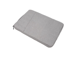Raum-capa De Mala Para Tablet Ios 15.6 Polegadas Estilo Simples À Prova D'água Oxford Anti Impacto Cinza Claro