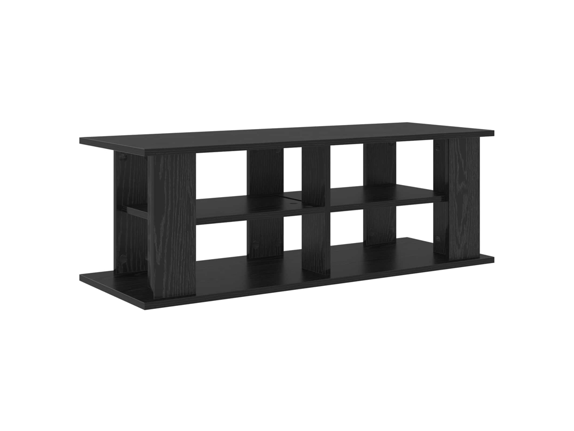 Conjunto 1 Suporte Para Tv Vidaxl Preto Derivados De Madeira (96 X 35 X 33,5 Cm)