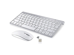 Lurelia Conjunto Teclado E Rato Sem Fios, 2.4g, Receptor Usb, Macbook, Imac