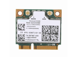 Adaptador De Rede Sem Fio Banda Dupla 300m Intel 6230an.