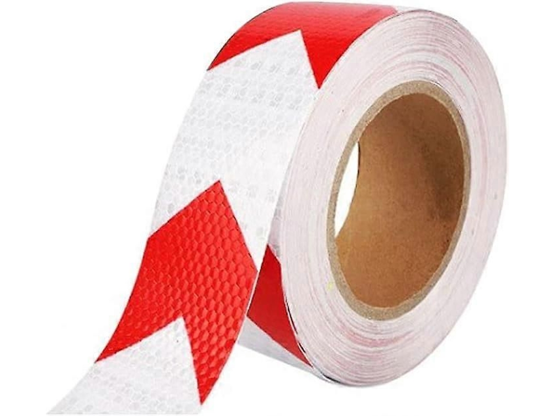 Fita Refletora 3m 5cm Adesiva de Advertência Segurança para GOKOCO