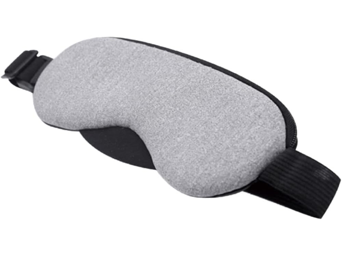 Máscara Para Os Olhos Usb, Compressa Quente A Vapor Para Os Olhos, Capa Cinza, Sem Fragrância.