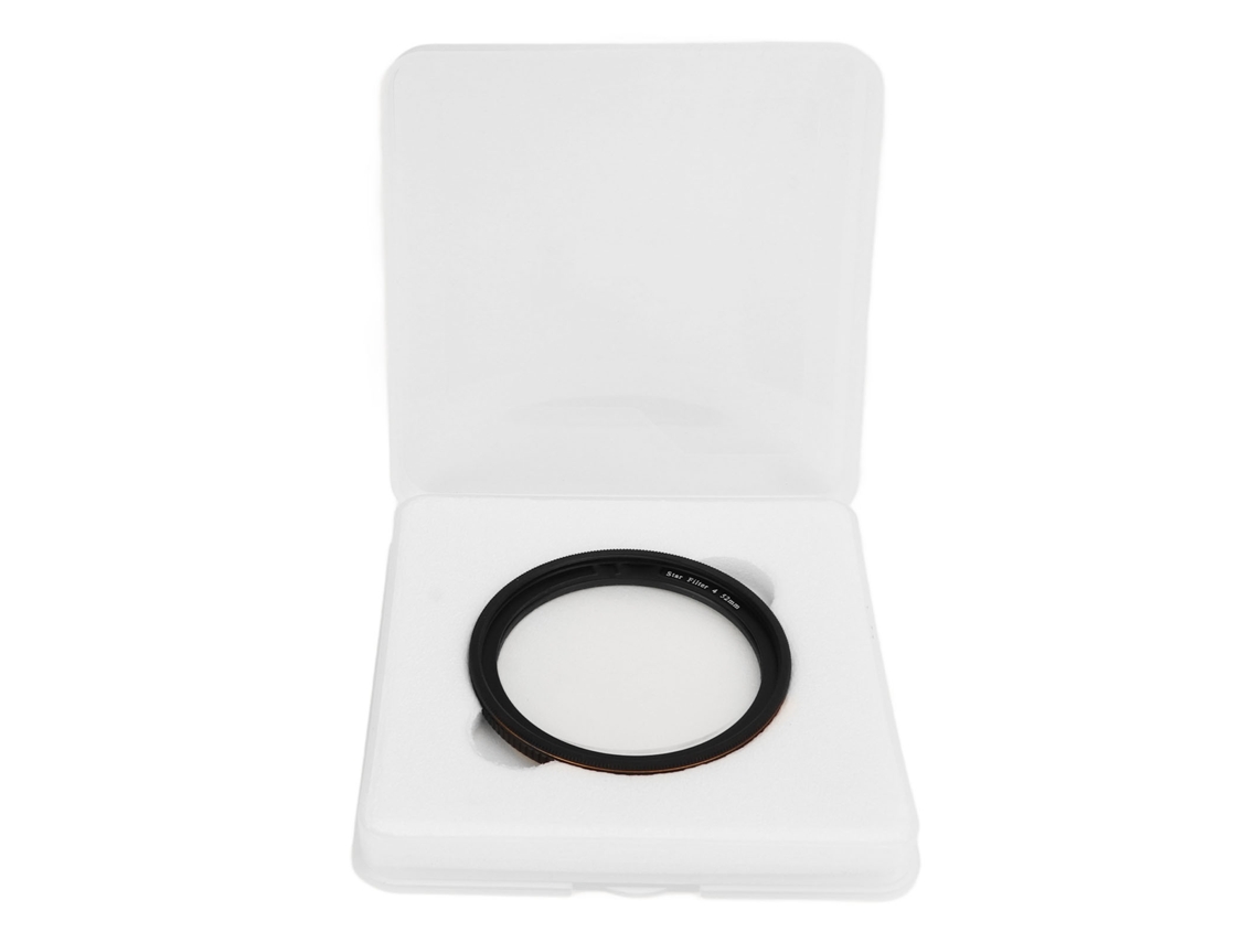 Adjustable Star Filter Anti Scratch Starburst Lens Filter 4 Points Anti Glare Coating Star Filter For Dslr Cameras 52mm LAXISCREED