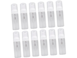 Frascos De Plástico Pet Vazios De 50 Ml Com Bomba Dosadora, Frascos Dispensadores Para Viagem.