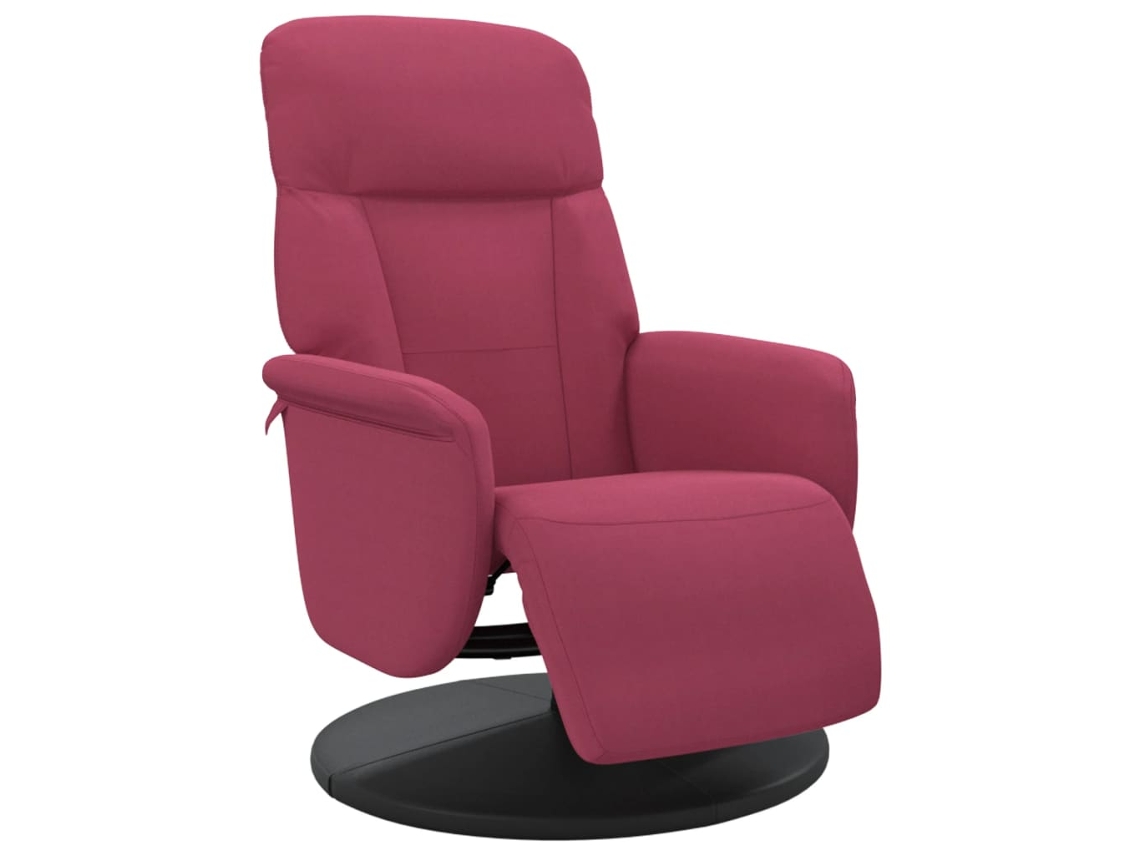 Recliner Chair, Recliner Chairs Vidaxl Vermelho Veludo