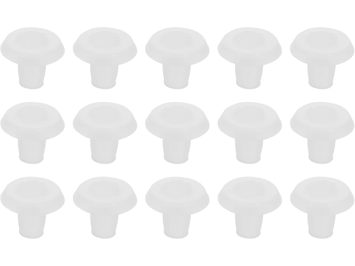 Holibanna Conjunto De 30-batentes Inferiores Transparentes Para Persianas Horizontais, Design Simples E Material Pom