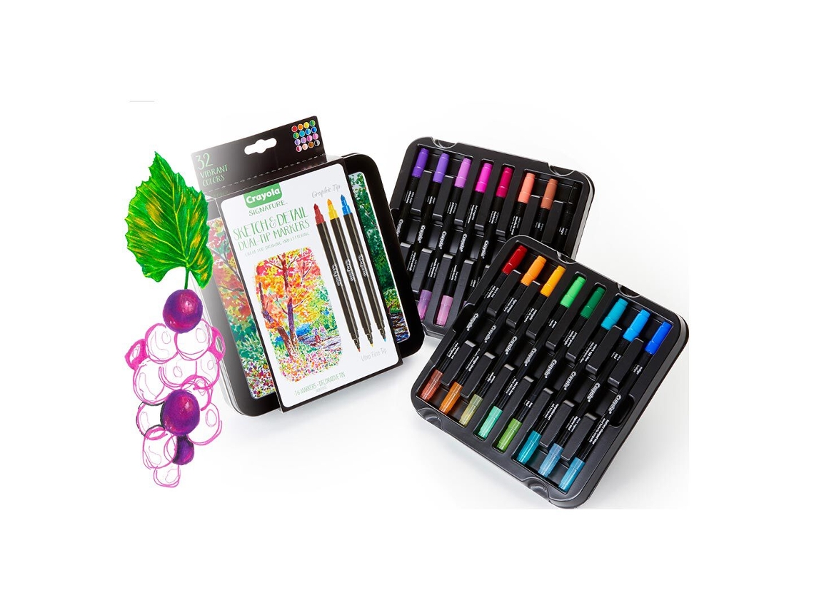 Signature CRAYOLA Marcadores Dupla-Ponta