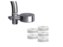 Filtro de torneira TAPPWATER Ecopro Compact filtra mais de 100 substâncias para água pura e saudável. Pack anual
