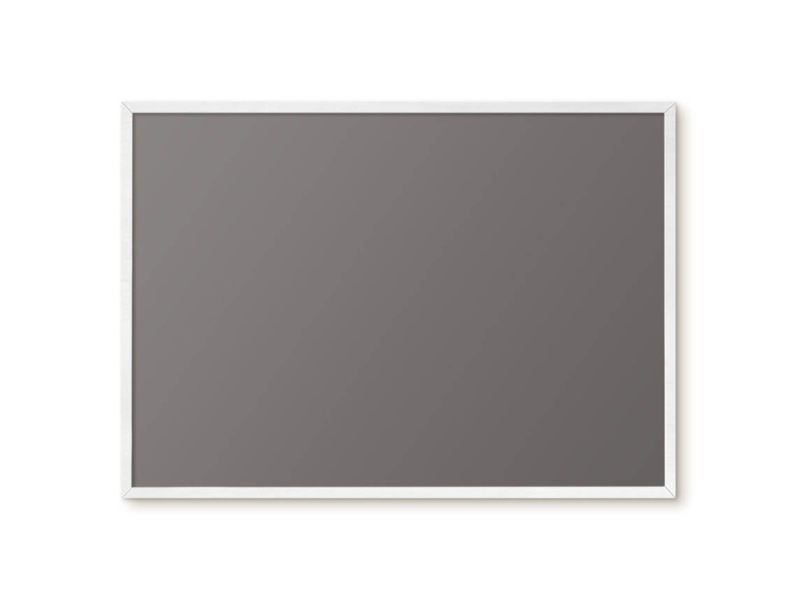 Magnetic Wall Board Burgundy Color For The Office Espelharte (70x50 Cm)