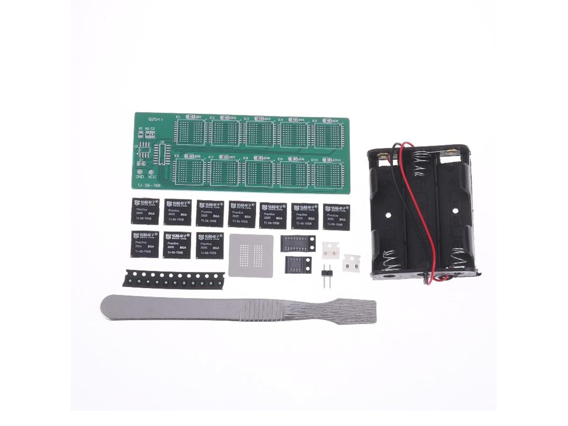 Planche D'exercice Pratique Pour Soudage Par Copéaux Compreendendo Indicadores Led Unguidage SFUSHOS