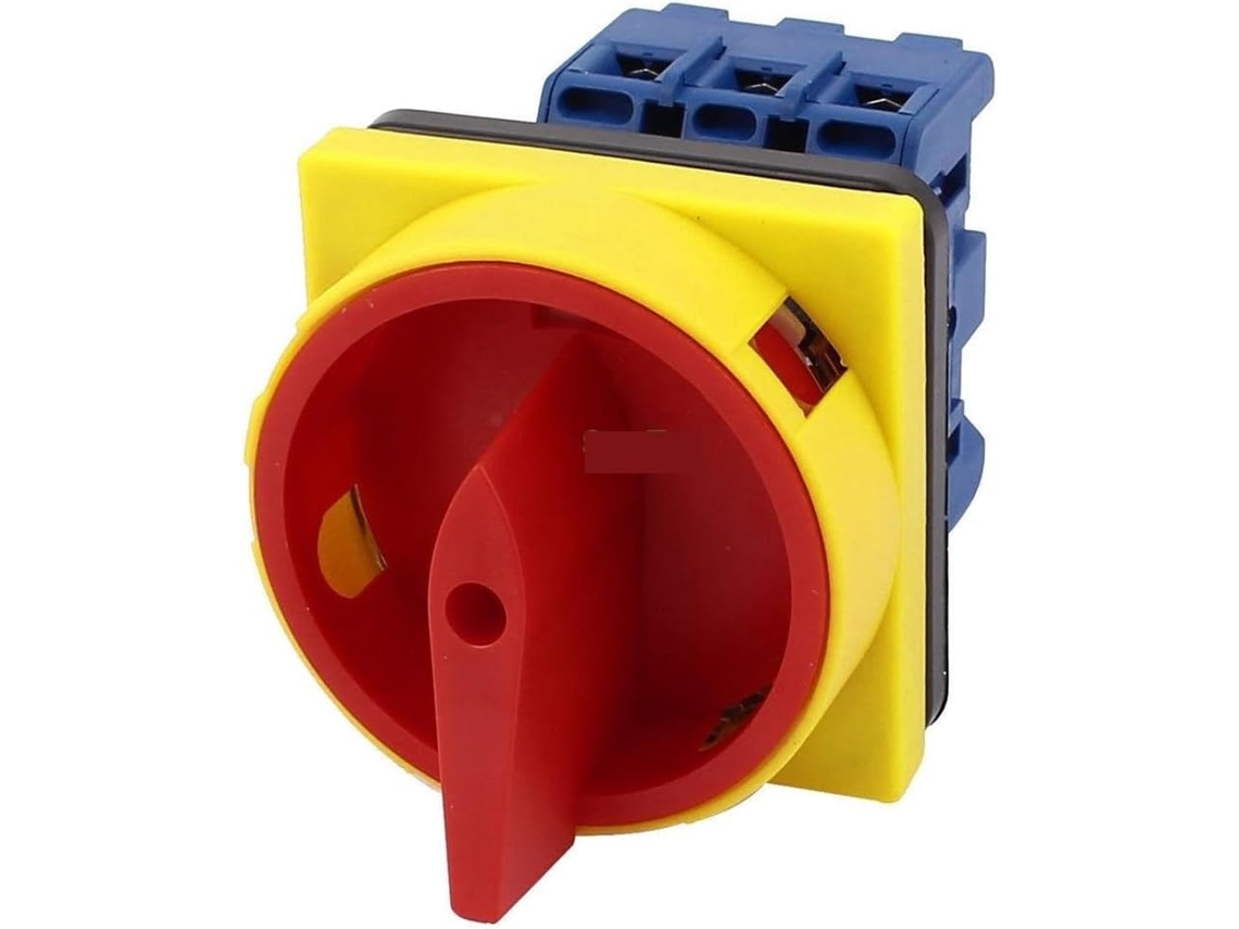 Chave De Comutação Combinada 660v 32a Com Disjuntor Carga Liga Desliga