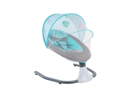 Balanã§o Elã©trico Para Bebãªs, 4 Ã‚ngulos De Balanã§o, Capacidade De Carga De 39,68 Lbs,azul Oem