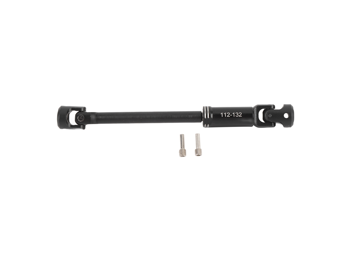 Eixo De Transmissão Rc Para Carro Controle Remoto Crawler Scx10 1/10 Peças Metal Universal 112-132mm
