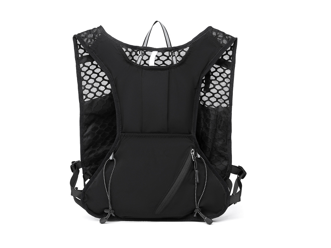 Mochila Outdoor (preta) para caminhadas e ciclismo