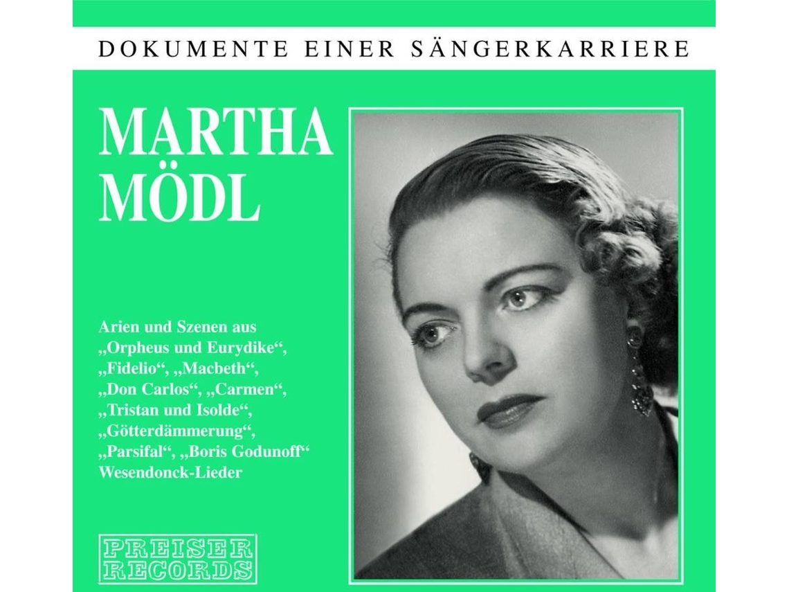 CD Mödl,Martha - Martha Mödl (2CDs)