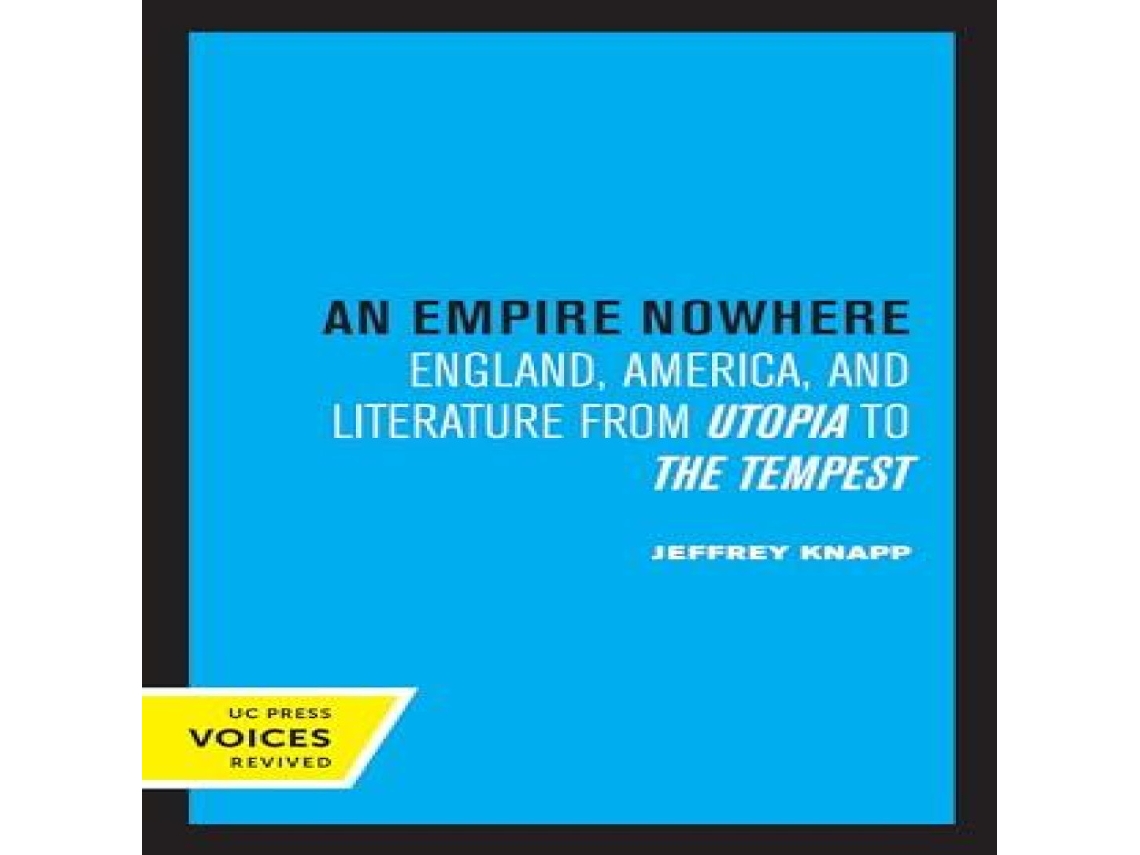 Livro Empire Nowhere de Jeffrey Knapp (Inglês)